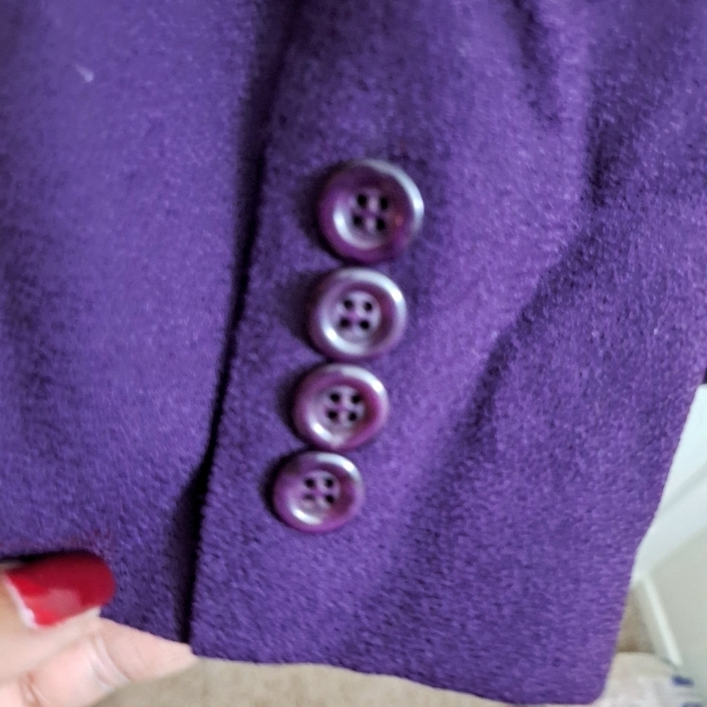 Gianni Vintage Wool Crepe Blazer - Picture 2 of 3